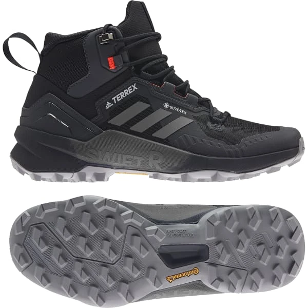 ADIDAS TERREX SWIFT R3 MID GORE-TEX CBLACK/GRETHR/SOLRED 22 3 ADIDAS TERREX SWIFT R3 MID GORE-TEX CBLACK/GRETHR/SOLRED 22 - Image 3