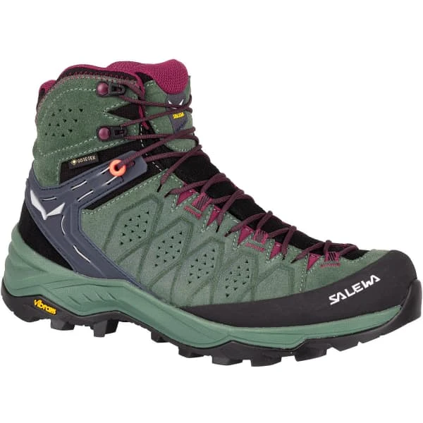 SALEWA WS ALP TRAINER 2 MID GORE-TEX DUCK GREEN 23 1 SALEWA WS ALP TRAINER 2 MID GORE-TEX DUCK GREEN 23