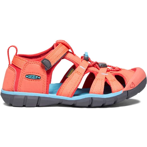 KEEN SEACAMP YOUTH CORAL/POPPY RED 21 1 KEEN SEACAMP YOUTH CORAL/POPPY RED 21