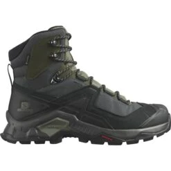SALOMON QUEST ELEMENT GORE-TEX BLACK/DEEP LICHEN GREEN/OLIVE NIGHT 23