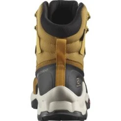 SALOMON QUEST ELEMENT GORE-TEX CUMIN/BLEACHED SAND/SAFFRON 22 -Hiking Shoes Shop 9 90229 quest element gore tex cumin bleached sand saffron l41457300 04
