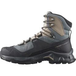 SALOMON QUEST ELEMENT GORE-TEX W EBONY/RAINY DAY/STORMY WEATHER 23 -Hiking Shoes Shop 9 90234 quest element gore tex w ebony rainy day stormy weather l41457400 03