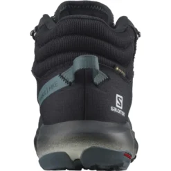 SALOMON PREDICT HIKE MID GORE-TEX EBONY/BLACK/STORMY WEATHER 22 -Hiking Shoes Shop 9 90270 l41460900 04