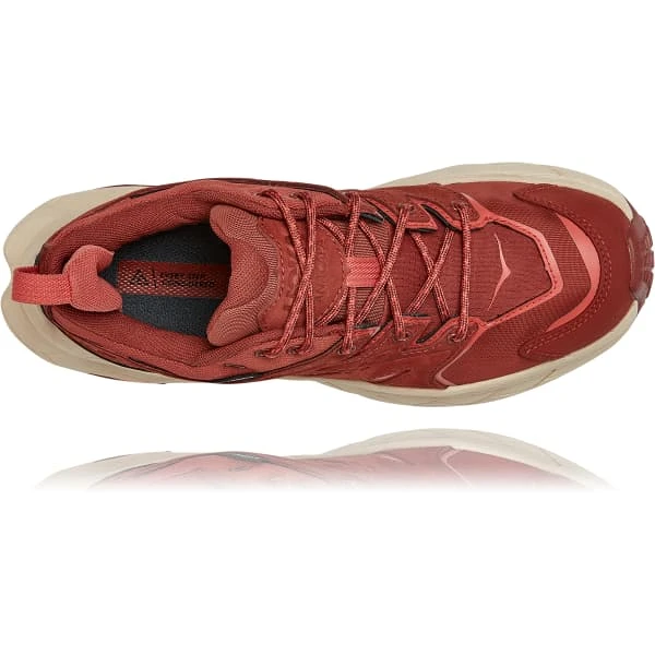HOKA ONE ONE ANACAPA LOW GORE-TEX W CHERRY MAHOGANY/HOT SAUCE 22 5 HOKA ONE ONE ANACAPA LOW GORE-TEX W CHERRY MAHOGANY/HOT SAUCE 22 - Image 5