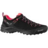 SALEWA WS WILDFIRE LEATHER BLACK/FLUO CORAL 22