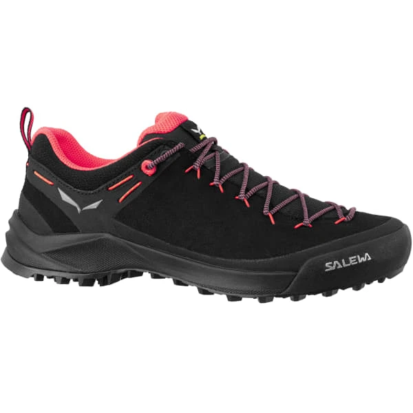 SALEWA WS WILDFIRE LEATHER BLACK/FLUO CORAL 22 1 SALEWA WS WILDFIRE LEATHER BLACK/FLUO CORAL 22