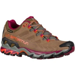 LA SPORTIVA ULTRA RAPTOR II LEATHER WOMAN GORE-TEX TAUPE/RED PLUM 23