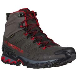 LA SPORTIVA ULTRA RAPTOR II MID LEATHER GORE-TEX CARBON/TANGO RED 23 -Hiking Shoes Shop 9 93251 ultra raptor ii mid leather gore tex carbon tango red 34j900317 03