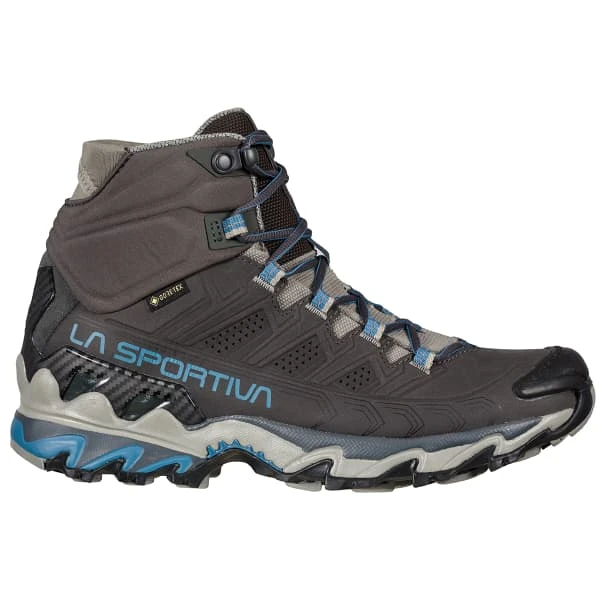 LA SPORTIVA ULTRA RAPTOR II MID LEATHER WOMAN GORE-TEX CARBON/ATLANTIC 23 2 LA SPORTIVA ULTRA RAPTOR II MID LEATHER WOMAN GORE-TEX CARBON/ATLANTIC 23 - Image 2