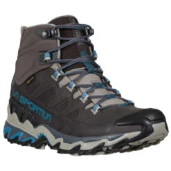 LA SPORTIVA ULTRA RAPTOR II MID LEATHER WOMAN GORE-TEX CARBON/ATLANTIC 23 8 LA SPORTIVA ULTRA RAPTOR II MID LEATHER WOMAN GORE-TEX CARBON/ATLANTIC 23 -Hiking Shoes Shop 9 93257 ultra raptor ii mid leather woman gore tex carbon atlantic 34l900630 03