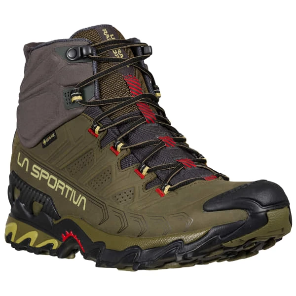 LA SPORTIVA ULTRA RAPTOR II MID LEATHER GORE-TEX IVY/TANGO RED 22 3 LA SPORTIVA ULTRA RAPTOR II MID LEATHER GORE-TEX IVY/TANGO RED 22 - Image 3